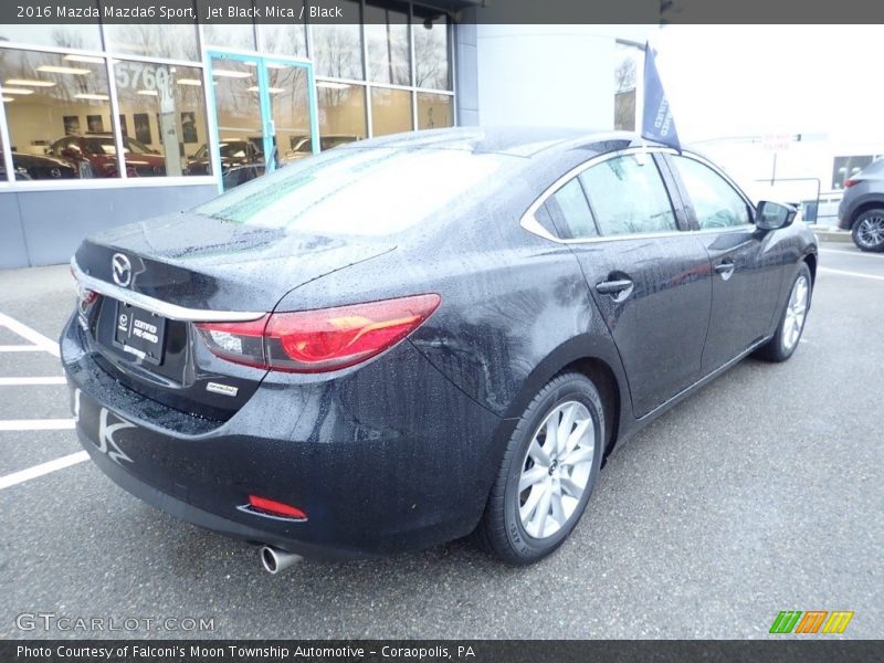 Jet Black Mica / Black 2016 Mazda Mazda6 Sport