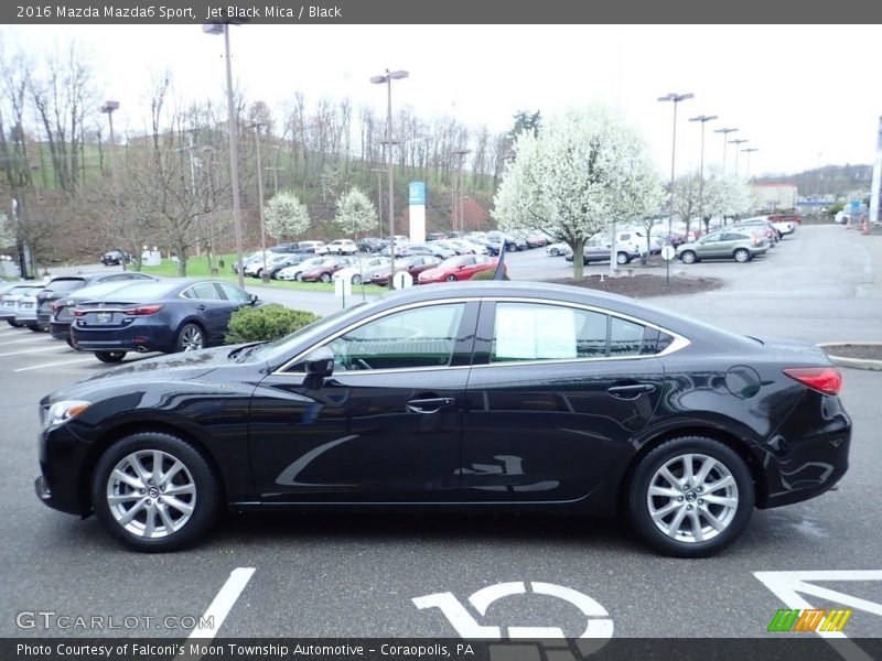 Jet Black Mica / Black 2016 Mazda Mazda6 Sport