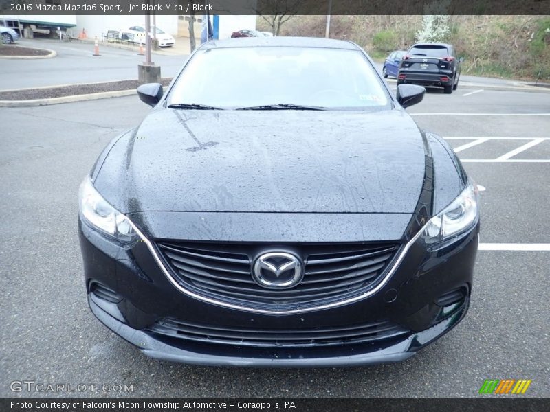 Jet Black Mica / Black 2016 Mazda Mazda6 Sport