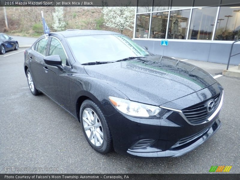 Jet Black Mica / Black 2016 Mazda Mazda6 Sport