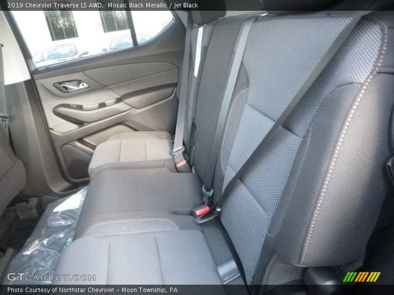 Mosaic Black Metallic / Jet Black 2019 Chevrolet Traverse LS AWD