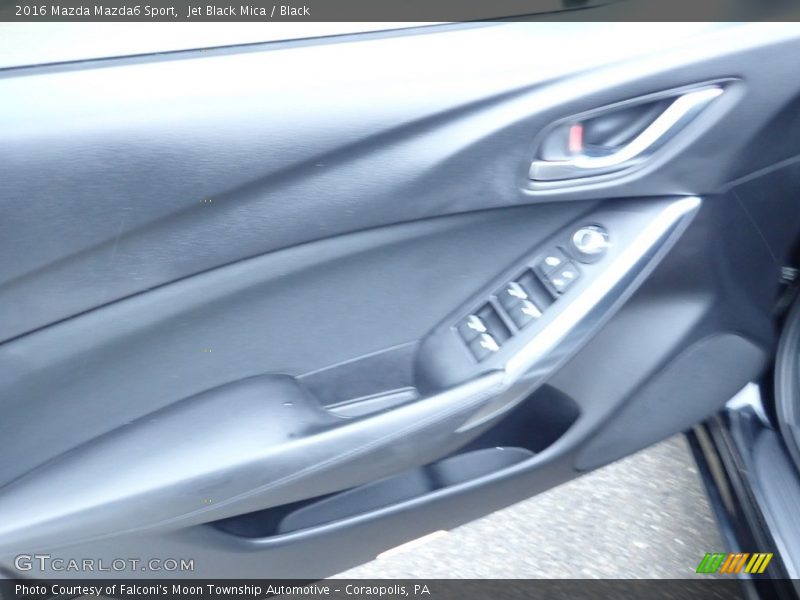 Jet Black Mica / Black 2016 Mazda Mazda6 Sport