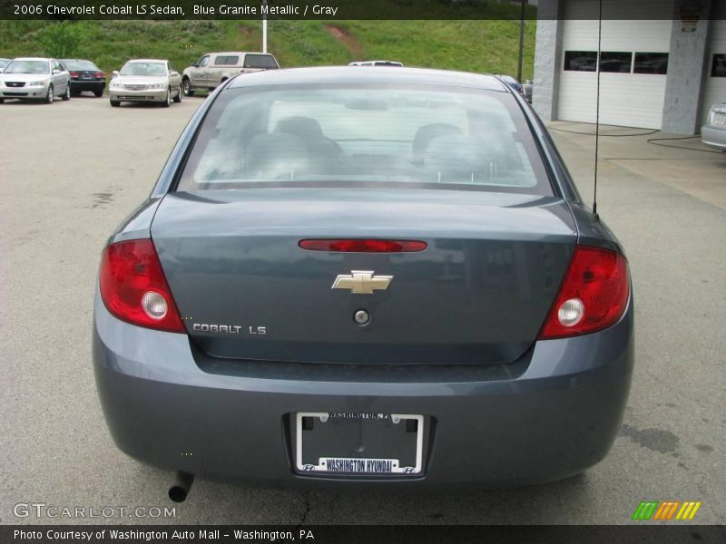 Blue Granite Metallic / Gray 2006 Chevrolet Cobalt LS Sedan