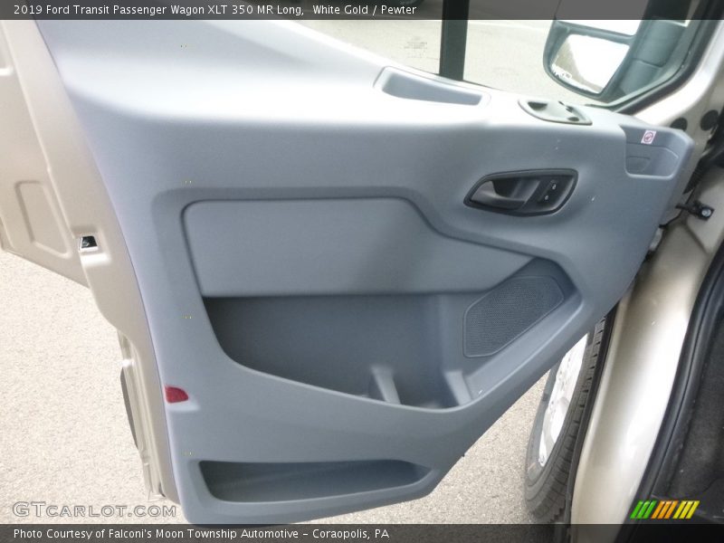 Door Panel of 2019 Transit Passenger Wagon XLT 350 MR Long