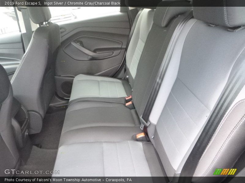 Ingot Silver / Chromite Gray/Charcoal Black 2019 Ford Escape S