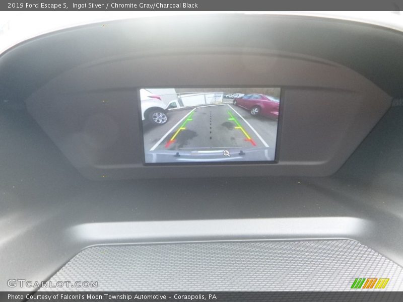 Ingot Silver / Chromite Gray/Charcoal Black 2019 Ford Escape S