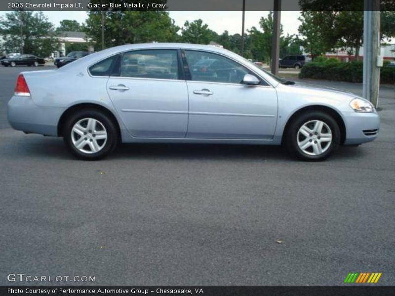 Glacier Blue Metallic / Gray 2006 Chevrolet Impala LT