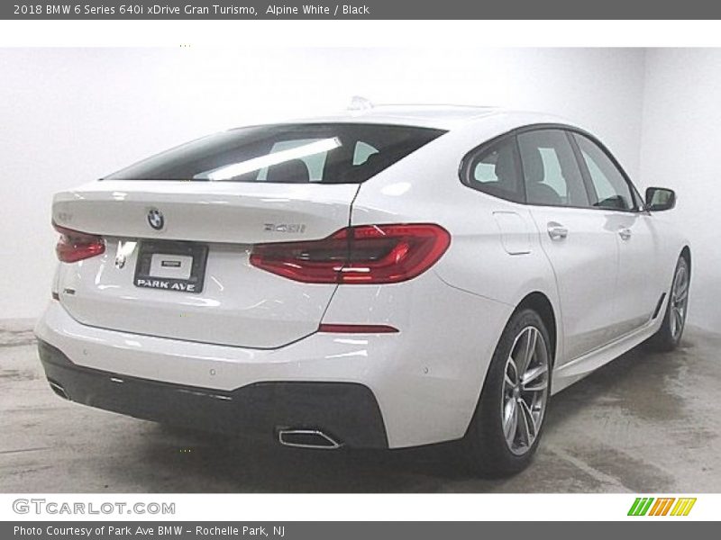 Alpine White / Black 2018 BMW 6 Series 640i xDrive Gran Turismo