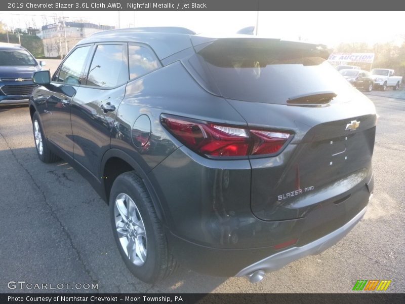 Nightfall Metallic / Jet Black 2019 Chevrolet Blazer 3.6L Cloth AWD