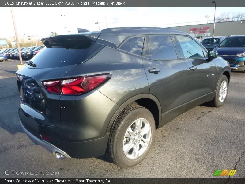Nightfall Metallic / Jet Black 2019 Chevrolet Blazer 3.6L Cloth AWD