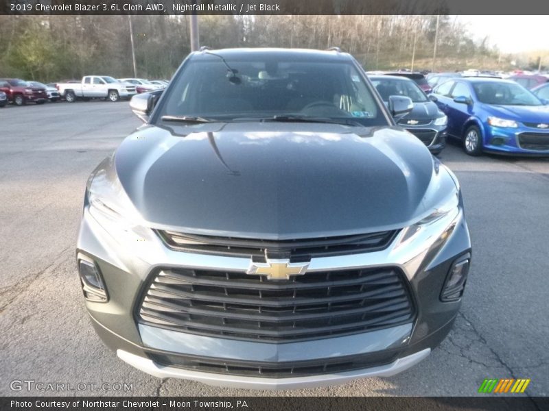 Nightfall Metallic / Jet Black 2019 Chevrolet Blazer 3.6L Cloth AWD