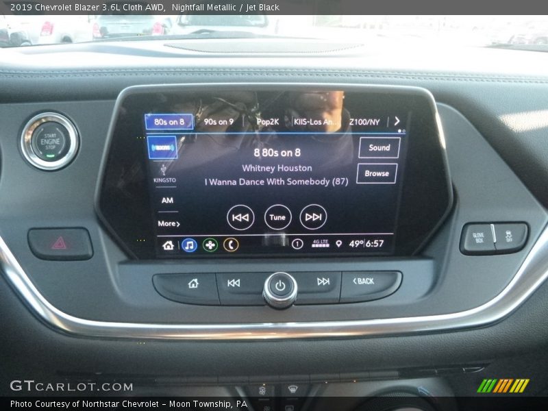 Nightfall Metallic / Jet Black 2019 Chevrolet Blazer 3.6L Cloth AWD