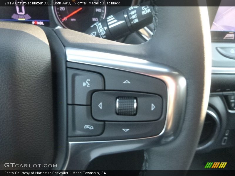 Nightfall Metallic / Jet Black 2019 Chevrolet Blazer 3.6L Cloth AWD