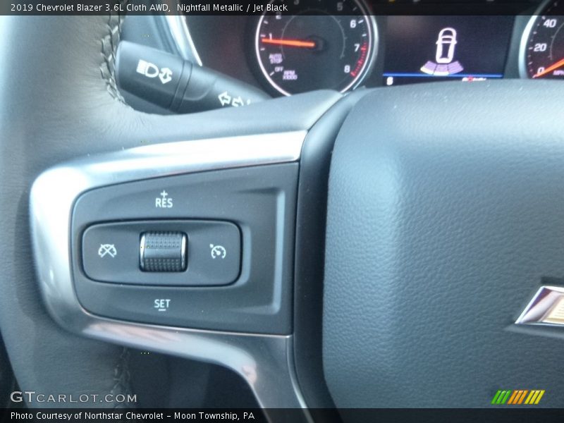 Nightfall Metallic / Jet Black 2019 Chevrolet Blazer 3.6L Cloth AWD