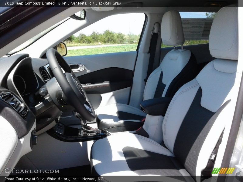 Billet Silver Metallic / Black/Ski Gray 2019 Jeep Compass Limited