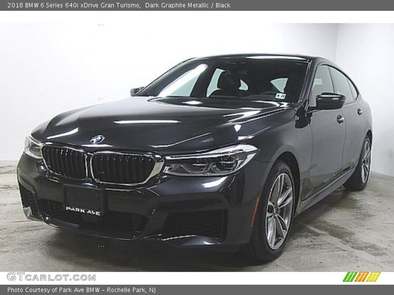 Dark Graphite Metallic / Black 2018 BMW 6 Series 640i xDrive Gran Turismo