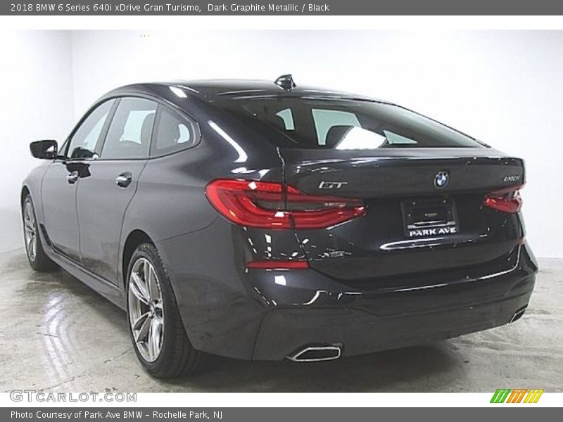 Dark Graphite Metallic / Black 2018 BMW 6 Series 640i xDrive Gran Turismo