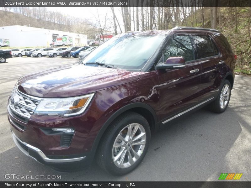 Burgundy Velvet / Medium Stone 2019 Ford Explorer Limited 4WD