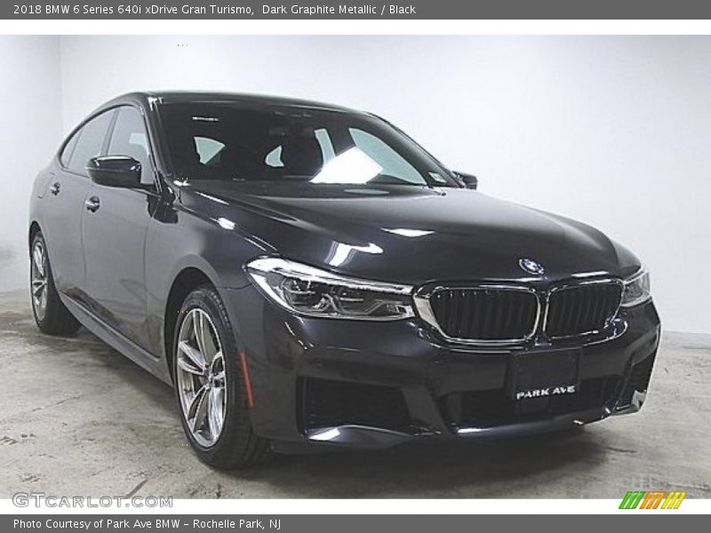 Dark Graphite Metallic / Black 2018 BMW 6 Series 640i xDrive Gran Turismo