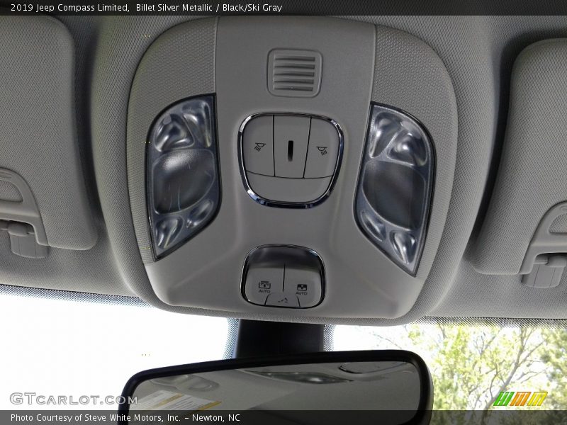 Billet Silver Metallic / Black/Ski Gray 2019 Jeep Compass Limited