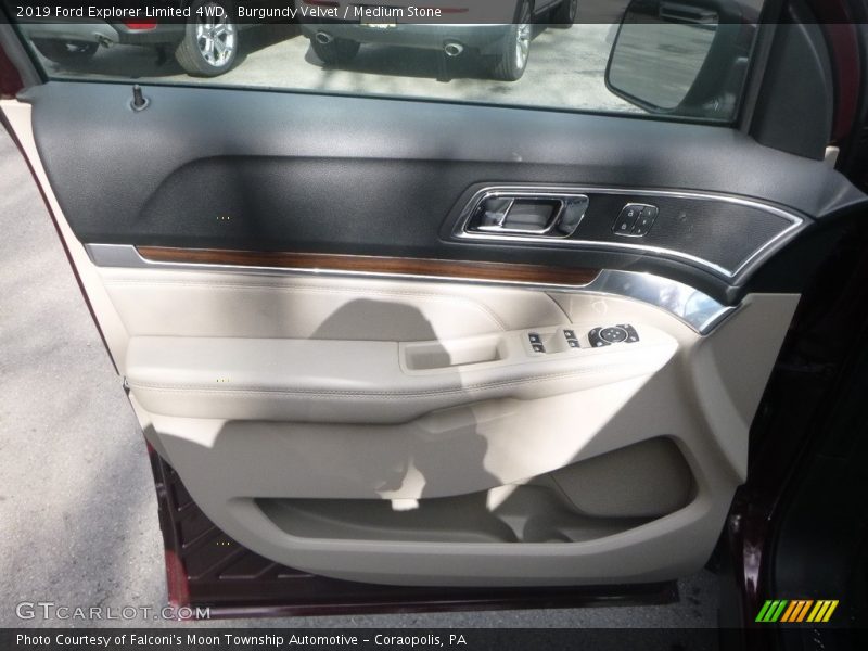 Burgundy Velvet / Medium Stone 2019 Ford Explorer Limited 4WD