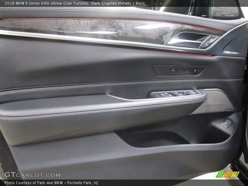Dark Graphite Metallic / Black 2018 BMW 6 Series 640i xDrive Gran Turismo