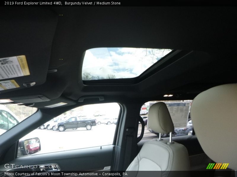 Burgundy Velvet / Medium Stone 2019 Ford Explorer Limited 4WD