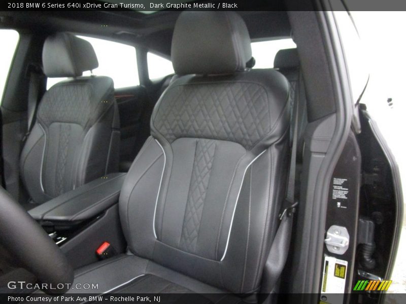 Dark Graphite Metallic / Black 2018 BMW 6 Series 640i xDrive Gran Turismo