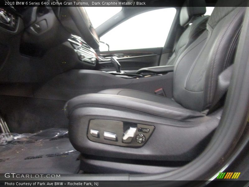 Dark Graphite Metallic / Black 2018 BMW 6 Series 640i xDrive Gran Turismo