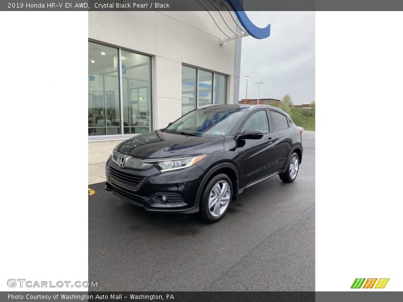 Crystal Black Pearl / Black 2019 Honda HR-V EX AWD
