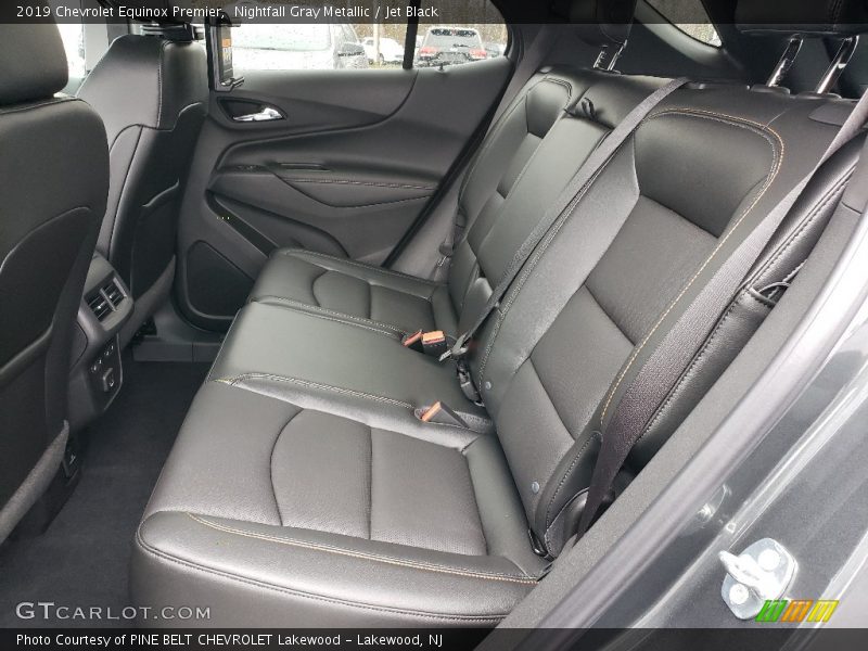 Rear Seat of 2019 Equinox Premier