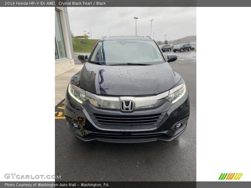 Crystal Black Pearl / Black 2019 Honda HR-V EX AWD