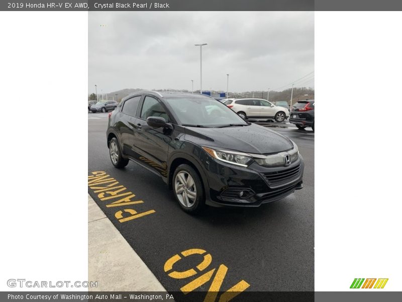 Crystal Black Pearl / Black 2019 Honda HR-V EX AWD