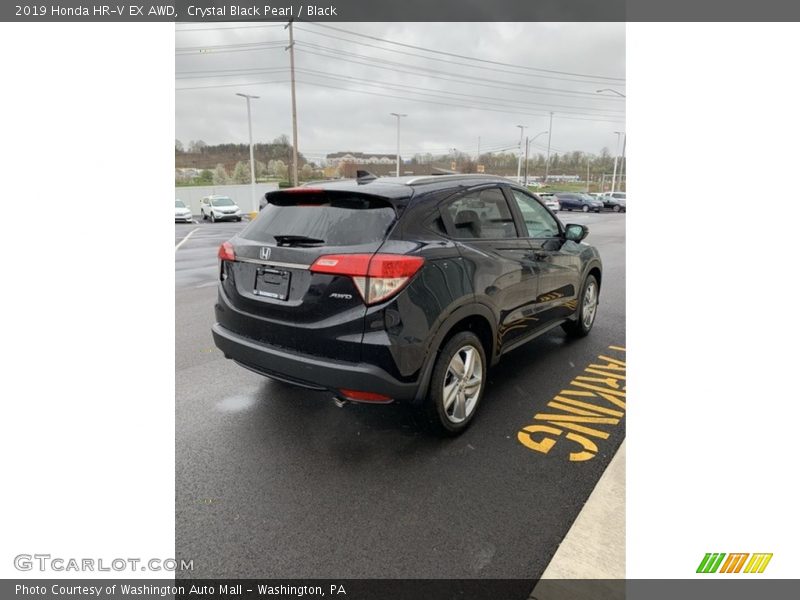 Crystal Black Pearl / Black 2019 Honda HR-V EX AWD