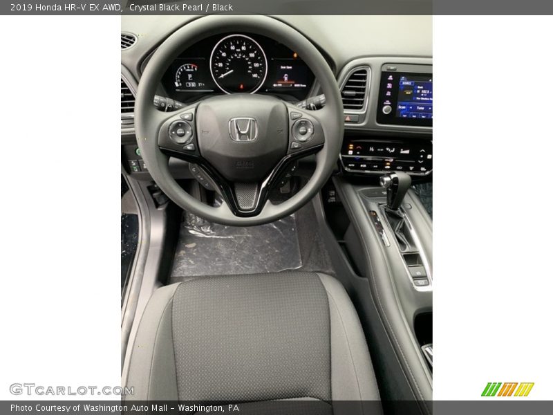 Crystal Black Pearl / Black 2019 Honda HR-V EX AWD