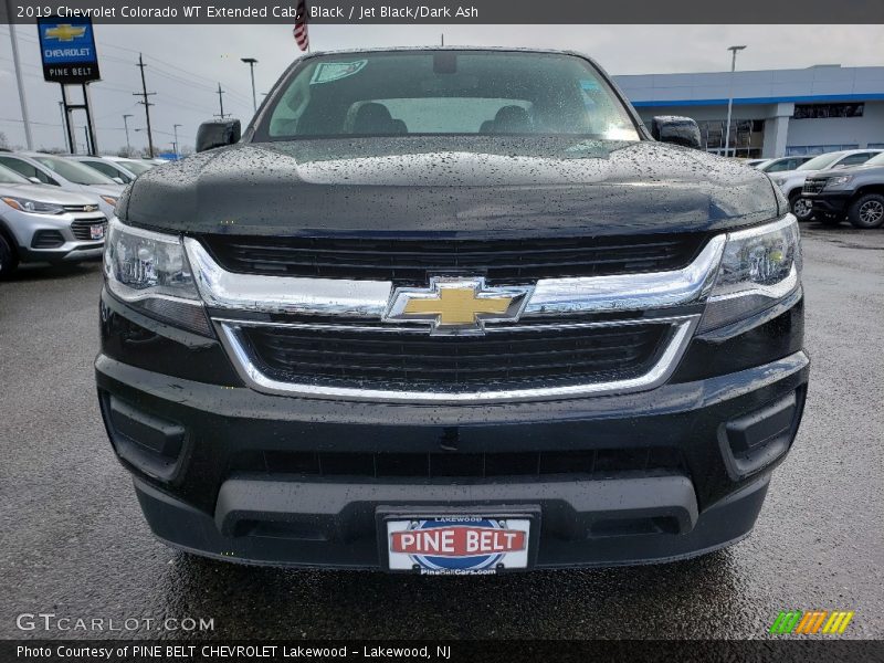 Black / Jet Black/Dark Ash 2019 Chevrolet Colorado WT Extended Cab