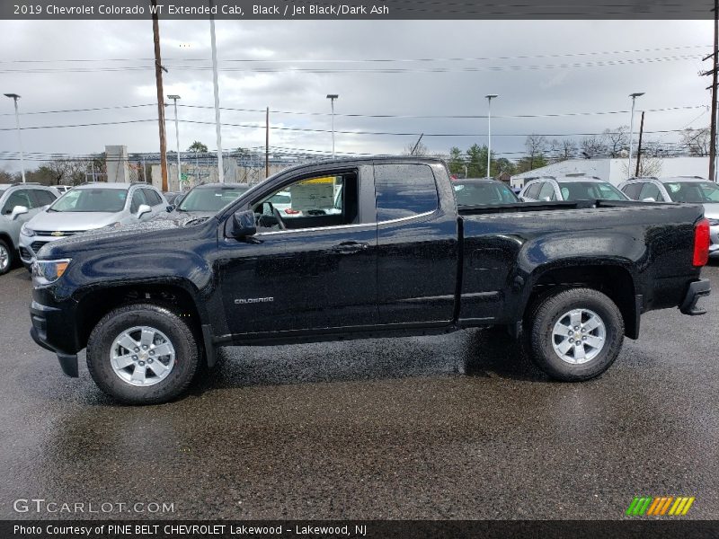 Black / Jet Black/Dark Ash 2019 Chevrolet Colorado WT Extended Cab