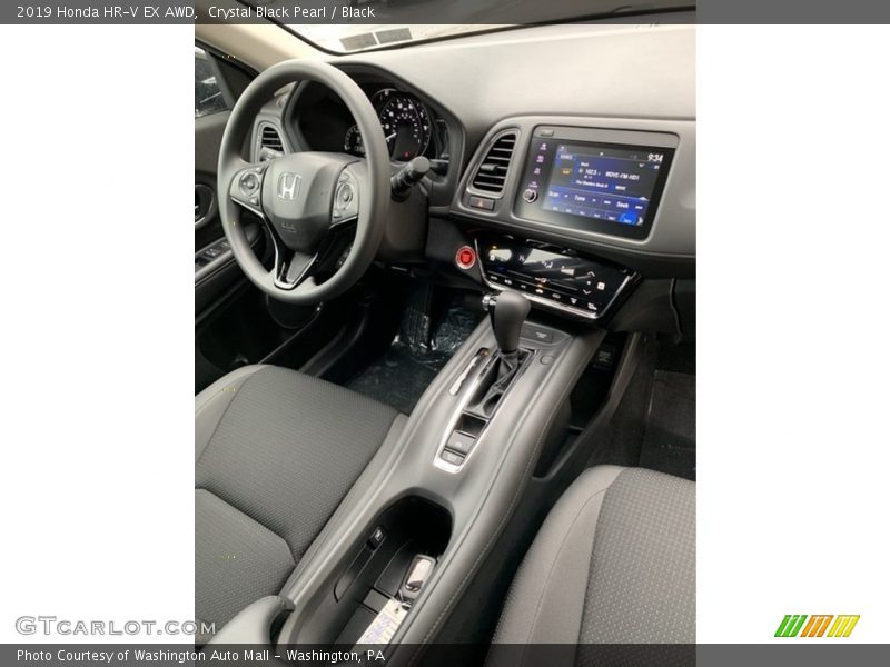 Crystal Black Pearl / Black 2019 Honda HR-V EX AWD