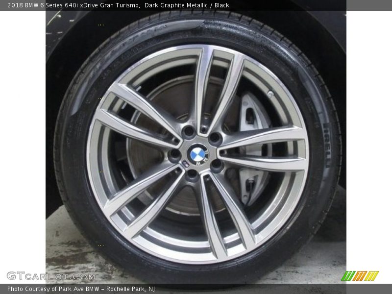 Dark Graphite Metallic / Black 2018 BMW 6 Series 640i xDrive Gran Turismo