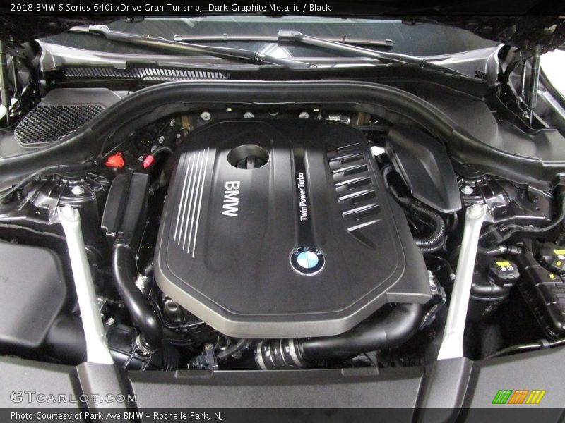 Dark Graphite Metallic / Black 2018 BMW 6 Series 640i xDrive Gran Turismo