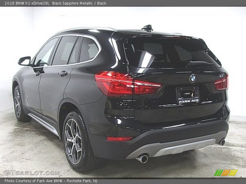 Black Sapphire Metallic / Black 2018 BMW X1 xDrive28i