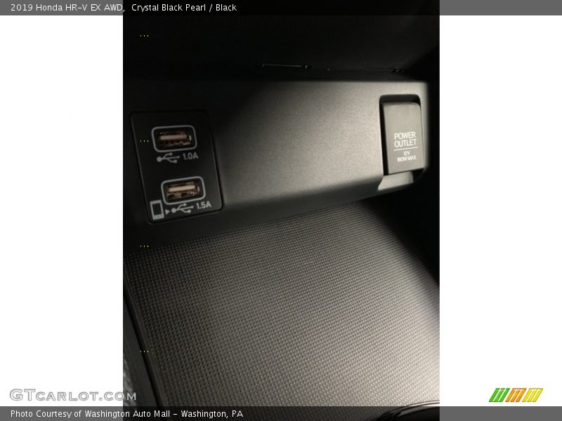 Crystal Black Pearl / Black 2019 Honda HR-V EX AWD