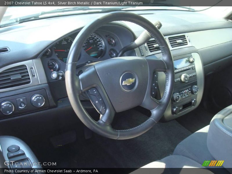 Silver Birch Metallic / Dark Titanium/Light Titanium 2007 Chevrolet Tahoe LS 4x4