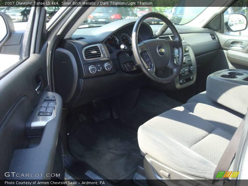 Silver Birch Metallic / Dark Titanium/Light Titanium 2007 Chevrolet Tahoe LS 4x4