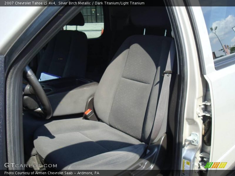 Silver Birch Metallic / Dark Titanium/Light Titanium 2007 Chevrolet Tahoe LS 4x4