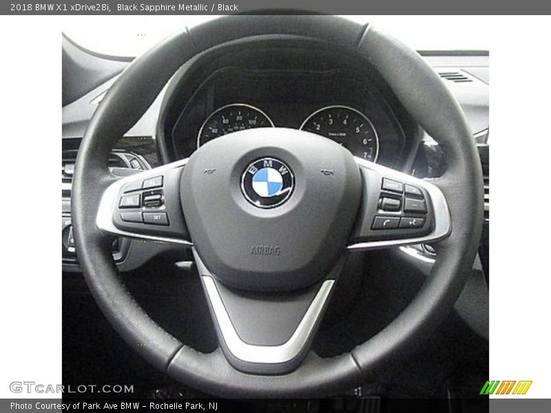 Black Sapphire Metallic / Black 2018 BMW X1 xDrive28i