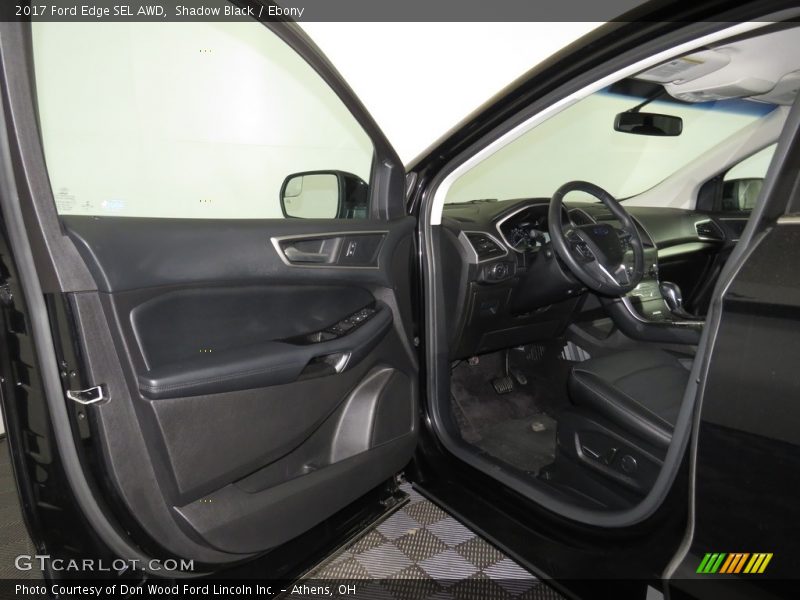 Shadow Black / Ebony 2017 Ford Edge SEL AWD