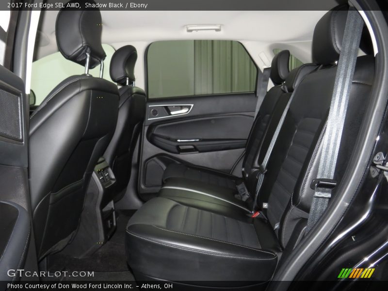 Shadow Black / Ebony 2017 Ford Edge SEL AWD