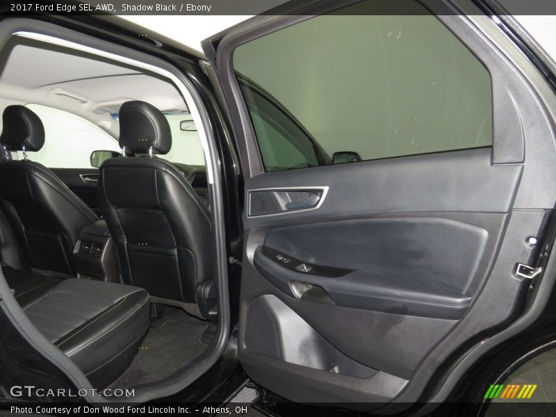 Shadow Black / Ebony 2017 Ford Edge SEL AWD