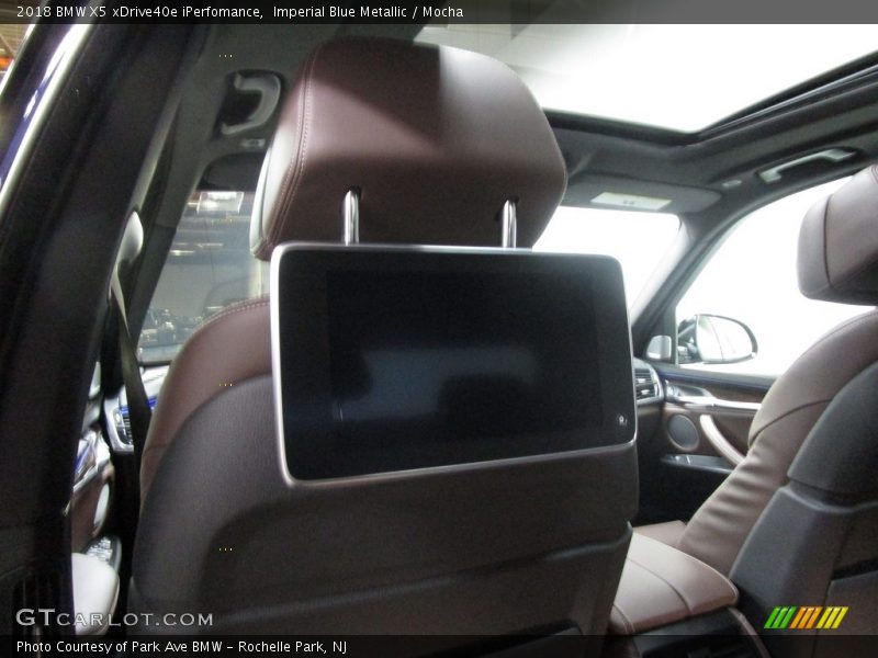 Imperial Blue Metallic / Mocha 2018 BMW X5 xDrive40e iPerfomance